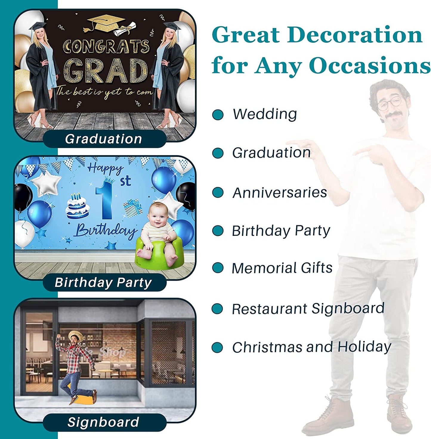 TEXTURE OF DREAMS - Custom Life Size Cardboard Cutout, Personalized Photo Life-Size Standup, Customized Stand Up, Waterproof, Upload Your Own Picture, Perfect for Wedding & Birthday Party