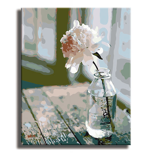 From My Valentine - Paint by Numbers Kit for Adults DIY Oil Painting Kit on Canvas