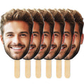Custom Big Head with Your Photo | Fun Face Cardboard Cutout | Big Heads on a Stick | Life Size face on a Stick | Waterproof | Upload Your Photo - Texture Of Dreams 