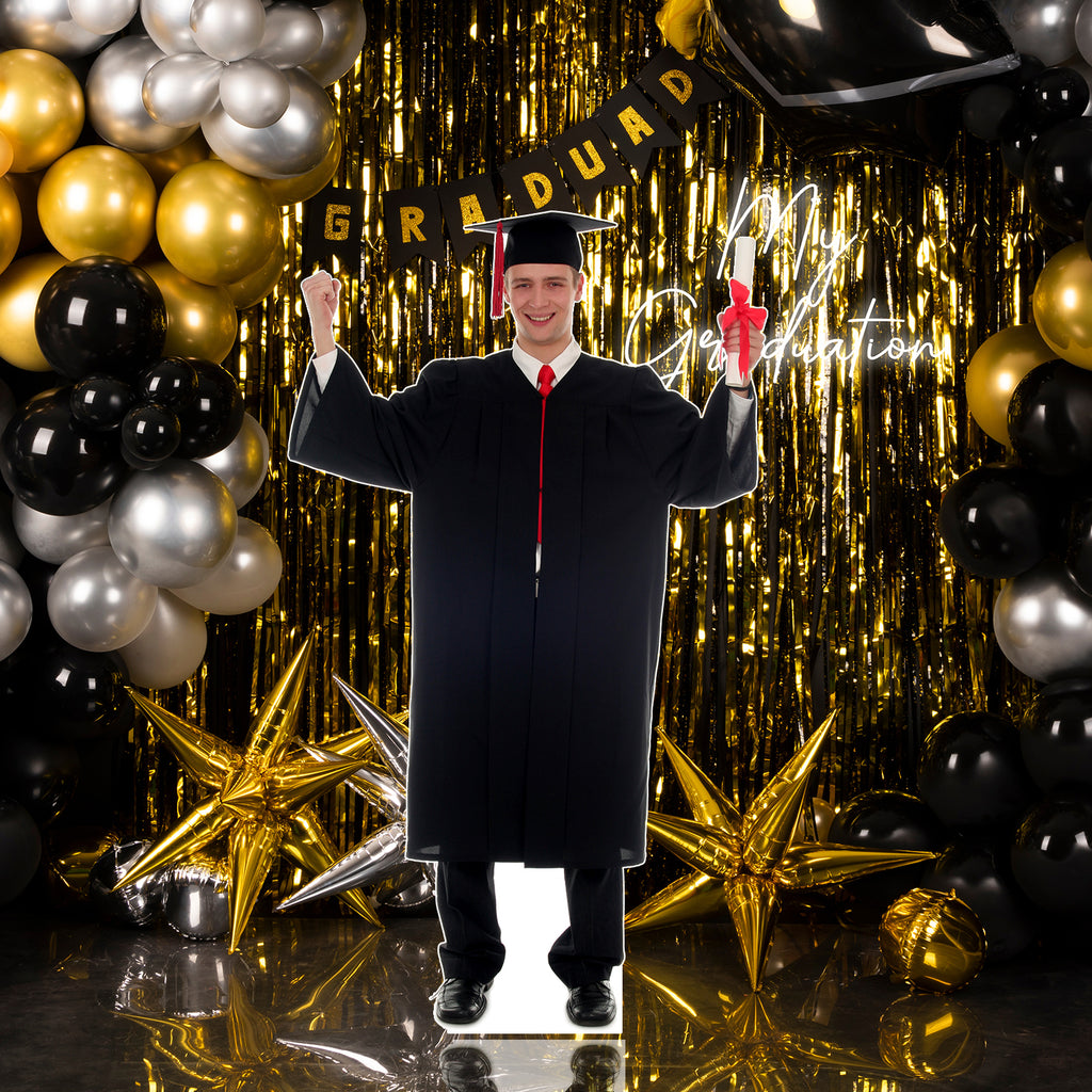 Custom Life Size Cardboard Cutout | Personalized High Resolution Stand Up | Upload Your Own Photo - Perfect for Wedding, Graduation, Birthday, etc 1-8 ft - Texture Of Dreams 