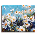 White Daisies - Paint by Numbers Kit for Adults DIY Oil Painting Kit on Canvas - Texture Of Dreams 
