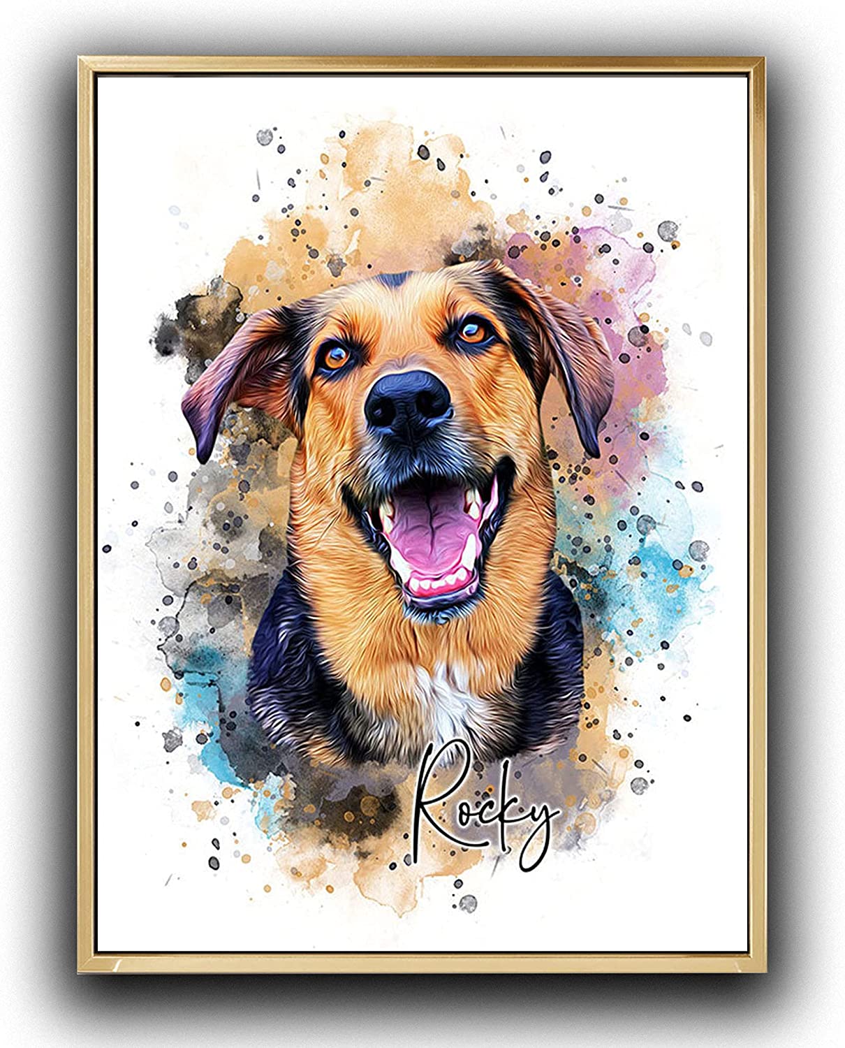 Personalized shop dog picture